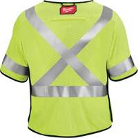 Gilet de s&eacute;curit&eacute; &agrave; maille d&eacute;tachable, Noir/Jaune lime haute visibilit&eacute;, Moyen/Petit We Share Industrial Supply