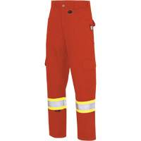 7765 Pantalon cargo de s&eacute;curit&eacute; haute visibilit&eacute; r&eacute;sistant aux arcs &eacute;lectriques FR-Tech 88/12, 30, x 32, Orange haute visibilit&eacute;, 10 cal/cm² We Share Industrial Supply