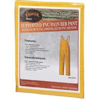 577P Salopette Storm Master, Petit, Polyester/PVC, Jaune We Share Industrial Supply