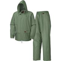 583 V&ecirc;tements imperm&eacute;ables, Polyester/PVC, Petit, Vert We Share Industrial Supply
