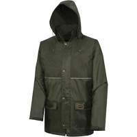 D8120J Manteau &agrave; capuchon ind&eacute;chirable Nailhead pour planteur d'arbres, Polyester/PVC, T-petit, Vert We Share Industrial Supply