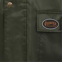 D8120J Manteau &agrave; capuchon ind&eacute;chirable Nailhead pour planteur d'arbres, Polyester/PVC, T-petit, Vert We Share Industrial Supply