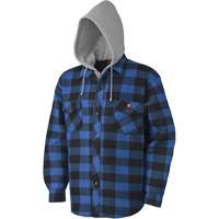 415SS Quilted Hooded Shirt, Men's, Small, Multi-Colour We Share Industrial Supply