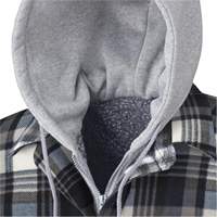415BG Quilted Hooded Shirt, Men's, X-Small, Multi-Colour We Share Industrial Supply