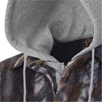 415CM Quilted Hooded Shirt, Men's, X-Small, Multi-Colour We Share Industrial Supply