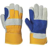 545 Fitter's Gloves, One Size, Split Cowhide Palm We Share Industrial Supply