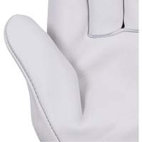 535G Beige Driver's Gloves, Small, Grain Cowhide Palm We Share Industrial Supply