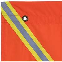 353 Flag with Reflective Tape, Polyester We Share Industrial Supply