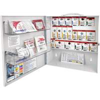 SmartCompliance&reg; First Aid Cabinet, Meets CSA Z1220-17 Type 2 Low-Risk Environment, Small (2-25 Workers) We Share Industrial Supply