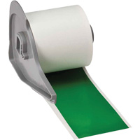 All-Weather Permanent Adhesive Label Tape, Vinyl, Green, 2" Width We Share Industrial Supply