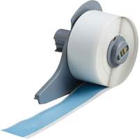 All-Weather Permanent Adhesive Label Tape, Vinyl, Blue, 1" Width We Share Industrial Supply