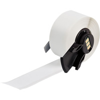 Multi-Purpose Label Tape, Vinyl, White, 1" Width We Share Industrial Supply