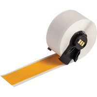 Multi-Purpose Label Tape, Vinyl, Yellow, 1" Width We Share Industrial Supply