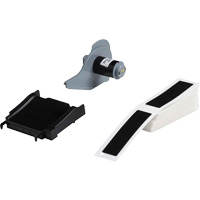 Raised Panel Labels, Polyester, 1" L x 4" H, Black We Share Industrial Supply