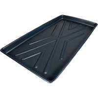Single-Tray Ultra-Rack Containment Tray&reg;, 44" L x 23.5" W x 2.8" H, 8 US gal. Spill Capacity We Share Industrial Supply