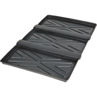 Triple-Tray Ultra-Rack Containment Tray&reg;, 72" L x 44" W x 2.8" H, 24 US gal. Spill Capacity We Share Industrial Supply