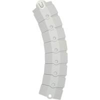 Small Ultra-Sidewinder Cable Protection System&reg; with Endcaps, 39.5" x 3" x 0.8", 2000 lbs. (1 tons) We Share Industrial Supply