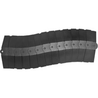 Medium Ultra-Sidewinder Cable Protection System&reg; with Endcaps, 33" x 9.8" x 1.4", 260 lbs. (0.13 tons) We Share Industrial Supply