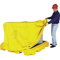 Ultra-Spill Pallet P2 Plus, b&acirc;che de recouvrement We Share Industrial Supply