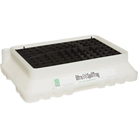 P2 Ultra-Spill Tray&reg;, 17" L x 12" W x 4" H, 1.8 US gal. Spill Capacity We Share Industrial Supply