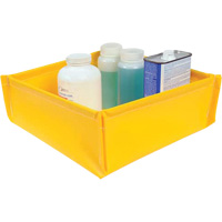 Flexible Ultra-Utility Tray&reg;, 12" L x 12" W x 4.8" H, 1.5 US Gal. Spill Capacity We Share Industrial Supply