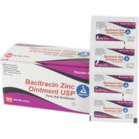 Tampons de premiers soins au bacitracin et zinc Efcom Limited, Onguent, Antibiotique We Share Industrial Supply