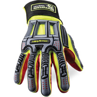 Gants r&eacute;sistants aux coupures Rig Lizard 2028X, 6/T-petit, Paume en Synth&eacute;tique/PEHP, Poignet &eacute;lastique/Boucle et crochet We Share Industrial Supply