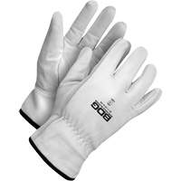 Gants de chauffeur r&eacute;sistants &agrave; la perforation, Petit, Paume en Cuir fleur de ch&egrave;vre We Share Industrial Supply