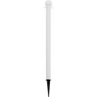 Colonnettes de sol, Blanc We Share Industrial Supply