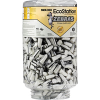 Zebras Disposable Earplugs Refill for EcoStation&reg;  Earplug Dispenser, Bulk - Canister We Share Industrial Supply