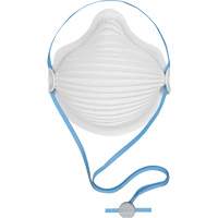 Respirateur jetable de la s&eacute;rie AirWave 4600 avec SmartStrap, N95, Certifi&eacute; NIOSH, Moyen/grand We Share Industrial Supply