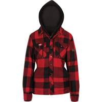 415RBW Quilted Hooded Shirt, Women's, X-Small, Multi-Colour We Share Industrial Supply
