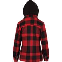 415RBW Quilted Hooded Shirt, Women's, X-Small, Multi-Colour We Share Industrial Supply