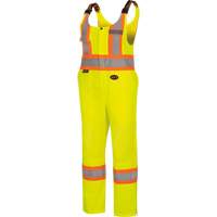6000W Women's High-Visibility Traffic Safety Overalls, Polyester, X-Small, High Visibility Lime-Yellow We Share Industrial Supply