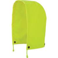5401H Capuchon pour manteau de s&eacute;curit&eacute; imperm&eacute;able haute visibilit&eacute; ind&eacute;chirable en 300D trilob&eacute;, Jaune lime haute visibilit&eacute;, Polyester We Share Industrial Supply