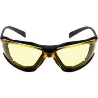 Lunettes de s&eacute;curit&eacute; Proximity, Lentille Ambr&eacute;e, Antibu&eacute;e, ANSI Z87+/R&eacute;pond ou surpasse la norme CSA Z94.3 We Share Industrial Supply