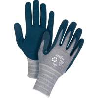 Gants &eacute;cologiques enduits et l&eacute;gers, 10, R&ecirc;vetement Mousse de nitrile, Calibre 15, Enveloppe en Polyester/rPET We Share Industrial Supply