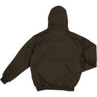Water Repellent Fleece Pullover Hoodie, Men's, Small, Black We Share Industrial Supply
