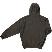 Water Repellent Fleece Pullover Hoodie, Men's, Small, Grey We Share Industrial Supply