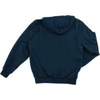 Water Repellent Fleece Pullover Hoodie, Men's, Small, Navy Blue We Share Industrial Supply