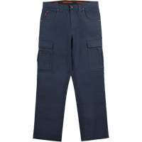 WP100 Work Pants, Cotton/Spandex, Navy Blue, Size 0, 30 Inseam We Share Industrial Supply
