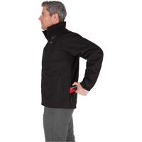 M12 Heated Toughshell Jacket with Battery, Men's, Small, Black We Share Industrial Supply