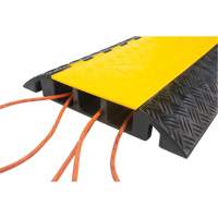 Protecteur de c&acirc;bles en polyur&eacute;thane, 5 canaux, 35,43" lo x 19,69" la x 2" h We Share Industrial Supply