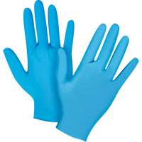Emballages de gants jetables pour machine distributrice, Petit, Nitrile, 4,5 mils, Sans poudre, Bleu, Classe 2 We Share Industrial Supply