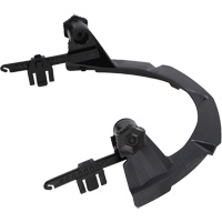 Support PBT V-Gard pour casques MSA &agrave; fente et bordure compl&egrave;te sans contr&ocirc;le des d&eacute;bris We Share Industrial Supply