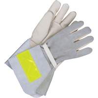 Gants de travail doubl&eacute;s avec poignet de 5", Cuir fleur de vache, Taille 10 We Share Industrial Supply