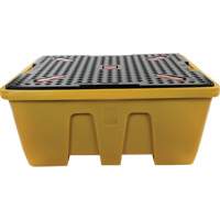 IBC Spill Pallet, 333 US gal. Spill Capacity, 66" x 66" x 27.5" We Share Industrial Supply