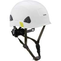 Fibre Metal Climbing Style Safety Helmet, Meets CSA Type 2, Ratchet Suspension, Non-Vented We Share Industrial Supply