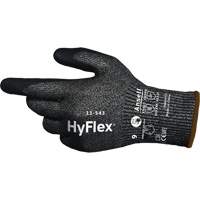 Gants r&eacute;sistants &agrave; la coupe HYFLEX 11-543, Taille 6, Calibre 13, Rev&ecirc;tement Nitrile, Enveloppe en Nylon/Acier inoxydable/PEHP/Spandex, ASTM ANSI niveau A7/EN 388 niveau F We Share Industrial Supply