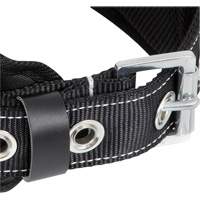 WB-6010-S Dispositif de retenue de s&eacute;curit&eacute; avec ceinture &agrave; un anneau en D et support lombaire rembourr&eacute; - Petit We Share Industrial Supply